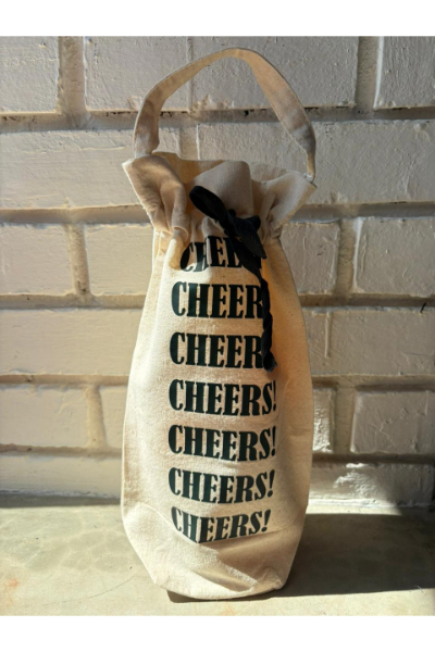 Christmas Wine Bags - Cheers!